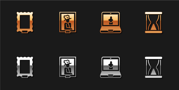 在网上博物馆和老博物馆设置图片肖像图片下载