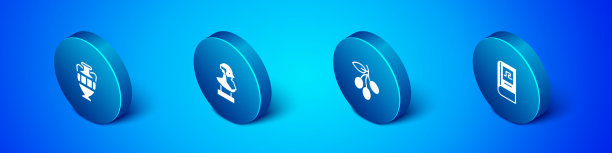 设置等距古代双耳罐橄榄枝图片下载