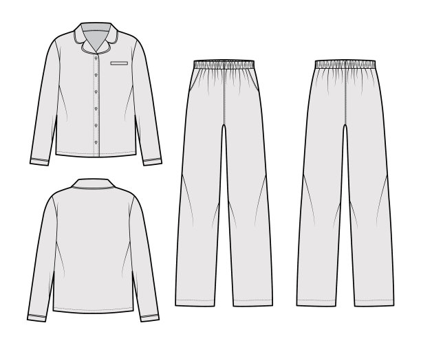 设置睡衣睡衣衬衫裤子技术图片下载