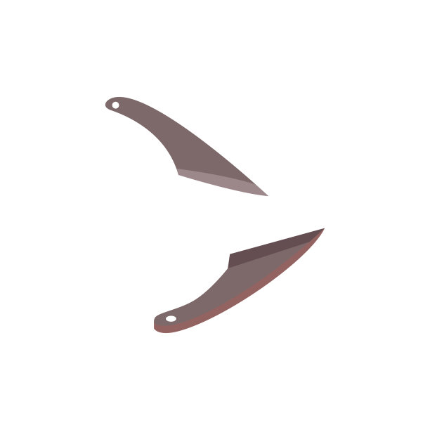 刀图标标志设计模板图片下载