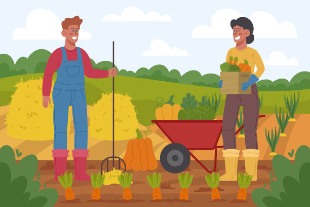 有机平面设计农业专业图片下载