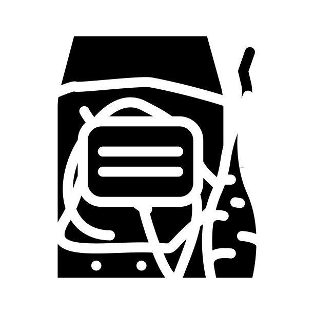 农用无筋竹芋符号矢量插图图片下载