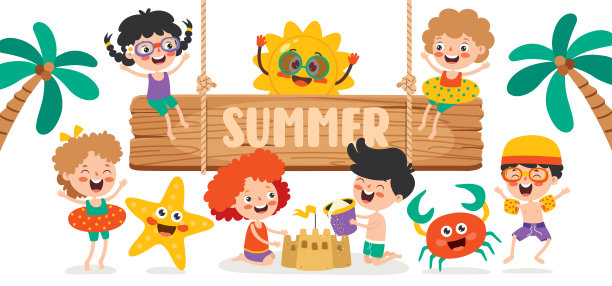 七彩平夏旗图片下载