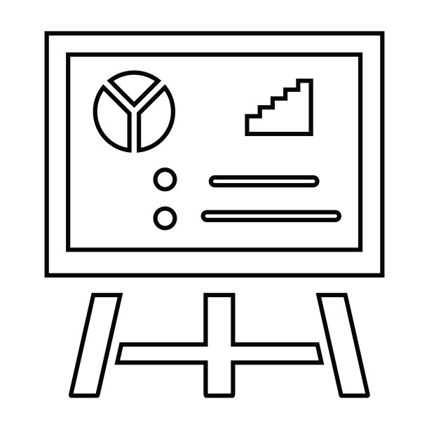 演示分析板图报告图标图片下载