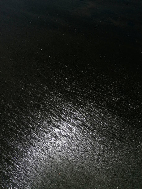 自然背景-近距离拍摄的黑色沙滩图片下载