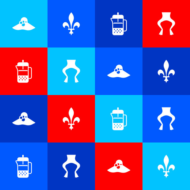 设置优雅的妇女帽芙蓉de lys法国压壶图片下载