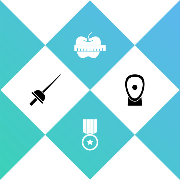 设置剑术奖章苹果和卷尺和图片下载