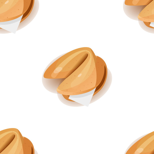 无缝模式设置中国幸运饼干图片下载