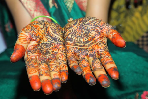 印度传统的手绘图片下载