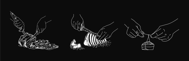 男性屠夫切肉图片下载