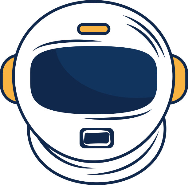 宇航员头盔图标图片下载