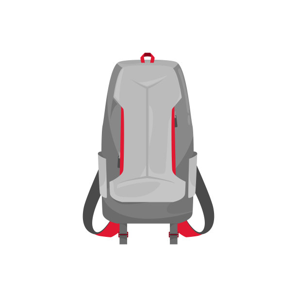 孩子书包孤立图标卡通背包图片下载