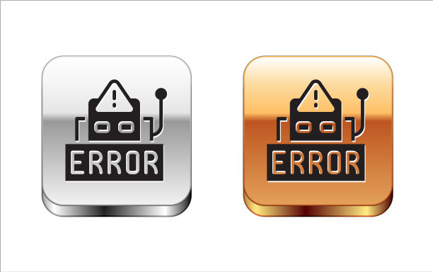 操作程序机器人出现黑色错误图片下载