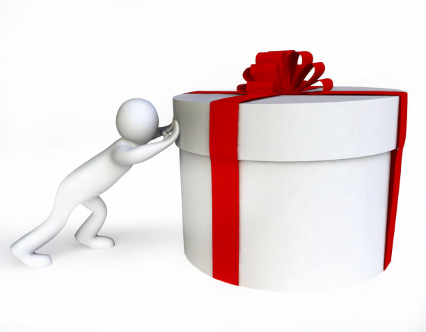 3D人像礼盒图片下载