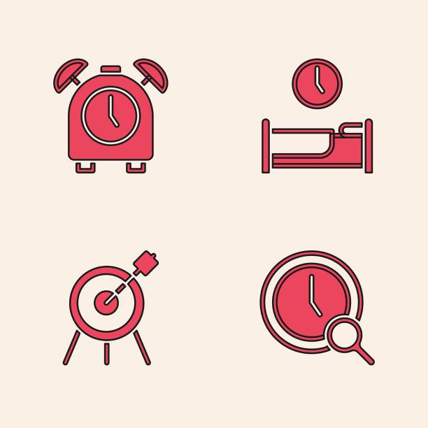 设置放大镜与时钟闹钟时间图片下载