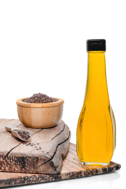 籽油和亚麻籽图片下载