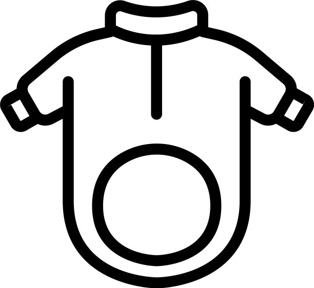 狗裙图标轮廓风格图片下载