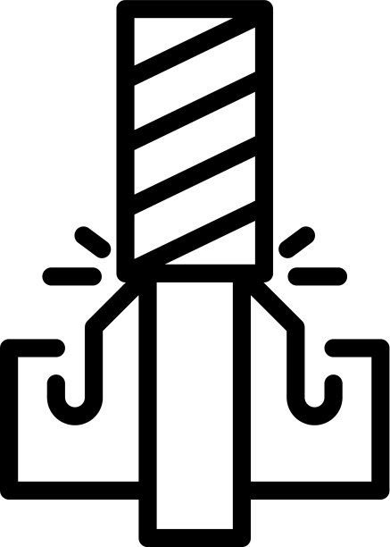 胶合板乐器图标轮廓风格图片下载