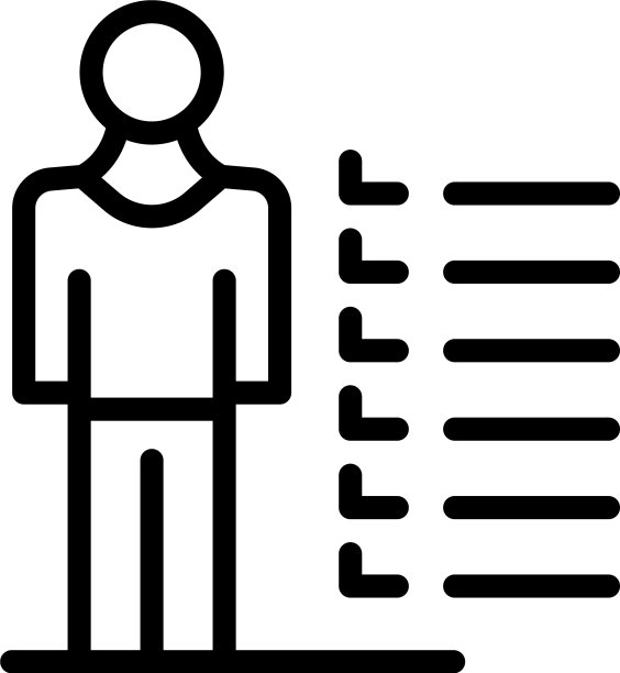 职业级别图标轮廓风格图片下载