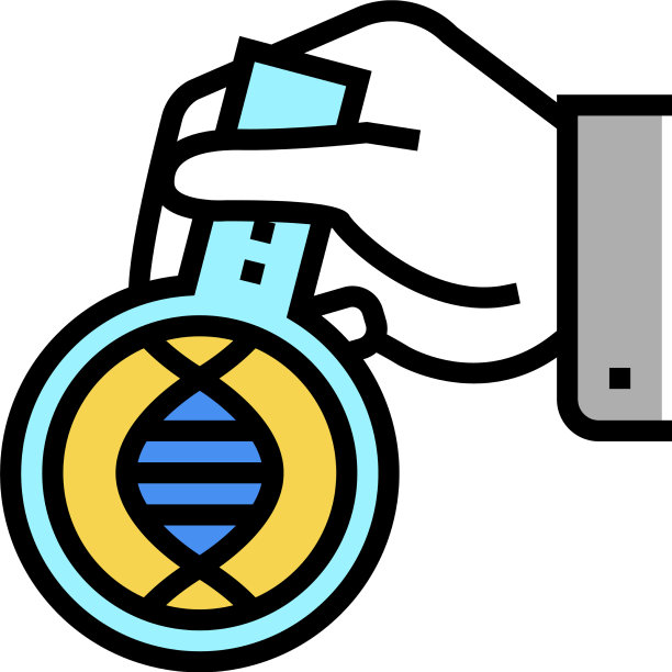 实验室研究基因分子颜色图标图片下载