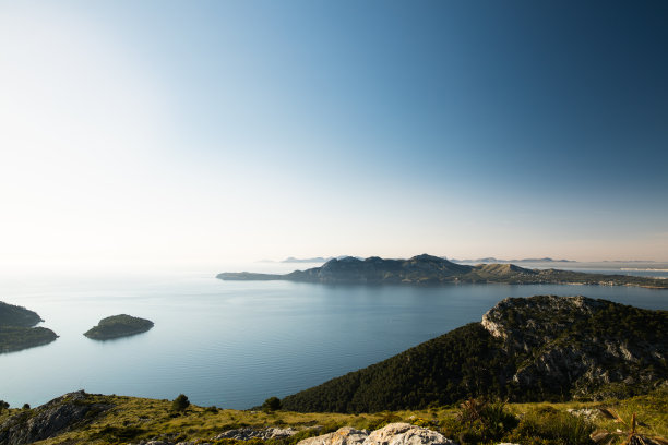 马略卡岛福门托部分令人惊叹的风景图片下载