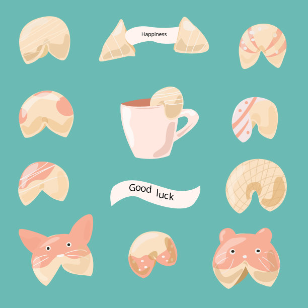 带有预测和愿望的饼干图片下载