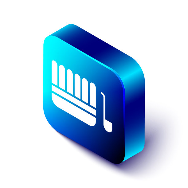 等距蒸桑拿桶和钢包图标隔离图片下载