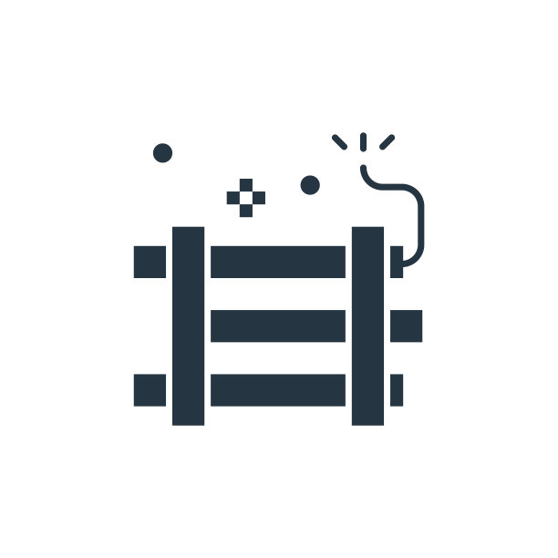 炸弹图标。字形炸弹图标用于网站设计和移动，应用程序开发，打印。炸弹图标从填充收集孤立的白色背景。图片下载