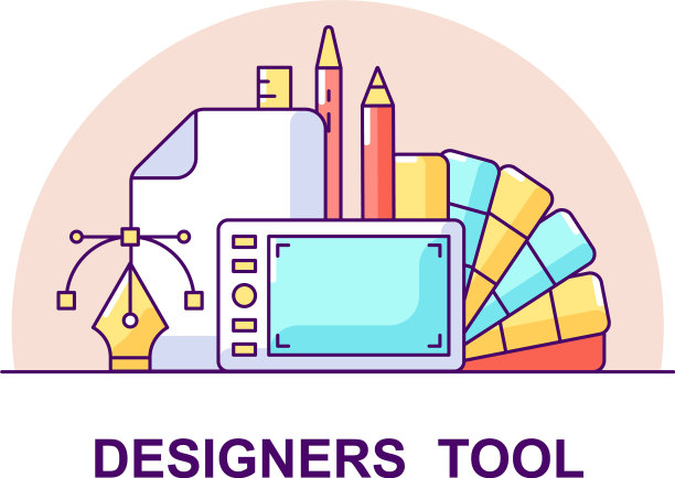 设计工具创意UI概念图标图片下载