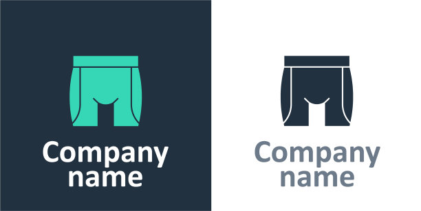 标志型自行车短裤图标孤立在白色图片下载