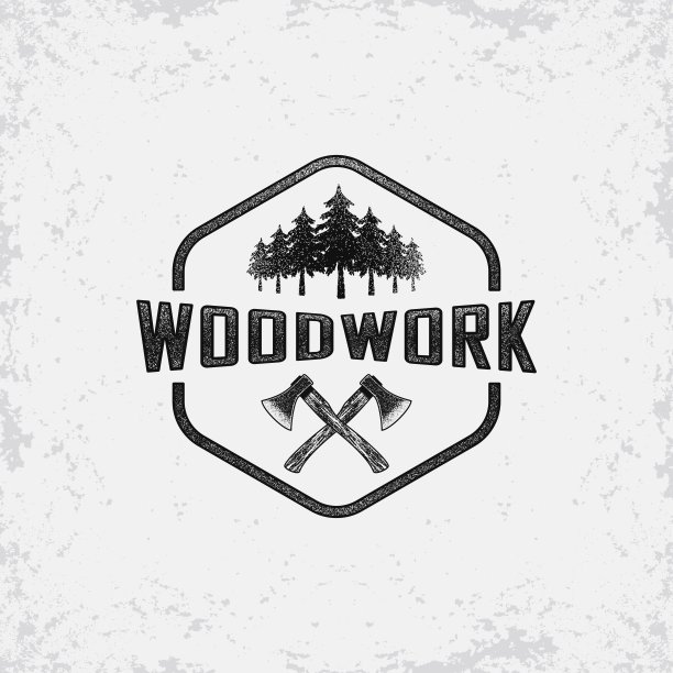 彩色插图的交叉轴，森林和文字的背景。图片下载