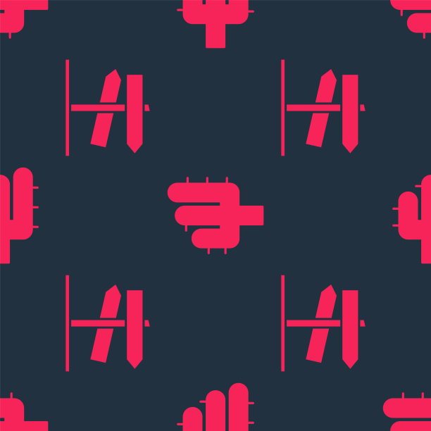 设置道路交通路标和仙人掌无缝衔接图片下载