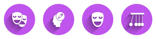 设定喜剧和悲剧的面具成瘾图片下载