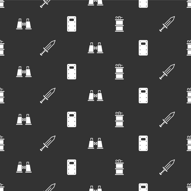 设手烟幕弹和剑双筒望远镜图片下载