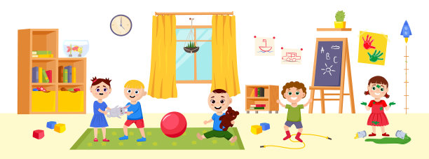 幼儿园的孩子们图片下载