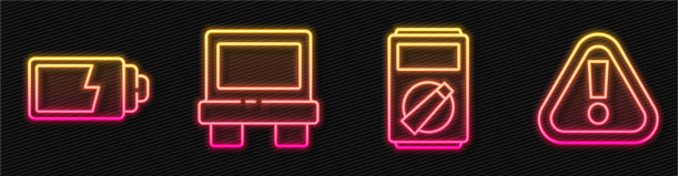 设置线路万用表电池充电水平图片下载