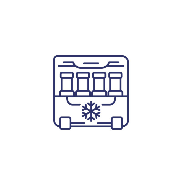 精子库精液样本线图标图片下载