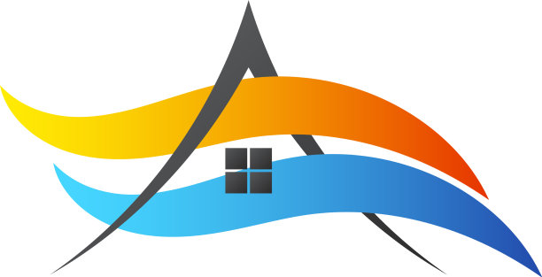 房子红蓝波空调图片下载