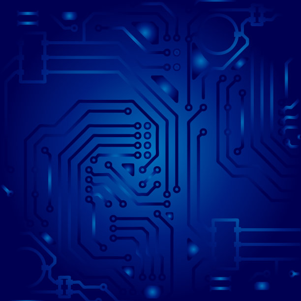 高科技技术几何与联系图片下载