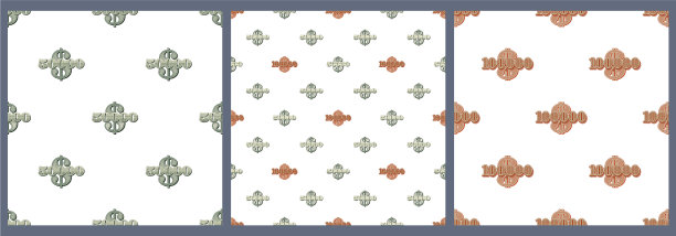 设经济无缝图案符号50000图片下载