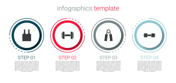 设置无袖t恤哑铃运动扩展图片下载