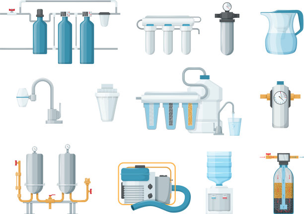水过滤清洗系统过滤饮料图片下载