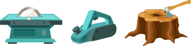 木材工业材料工具刨锯图片下载