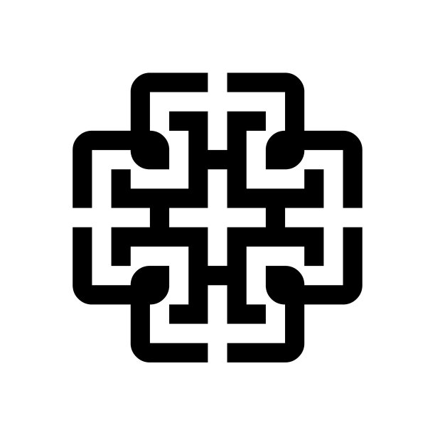 首字母h标志模板与几何图标图片下载