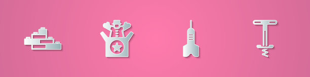 集剪纸玩具积木砖千斤顶图片下载