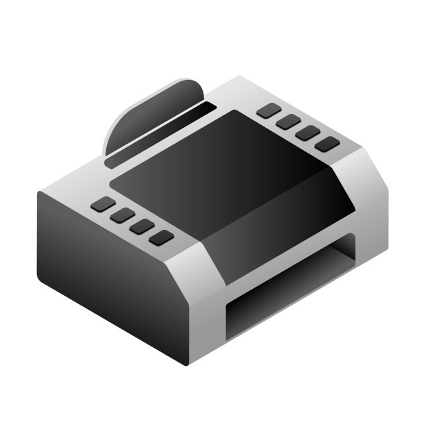 3d打印机元素在黑色和灰色的颜色图片下载