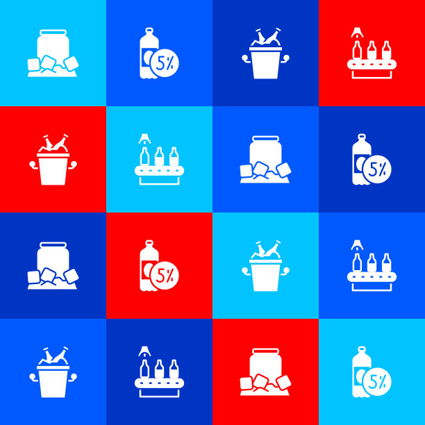 将冰镇的啤酒装在冰镇的啤酒瓶中图片下载