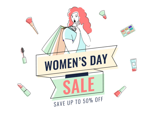 出售海报设计与50折优惠图片下载