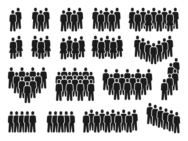 人群图标聚集图片下载