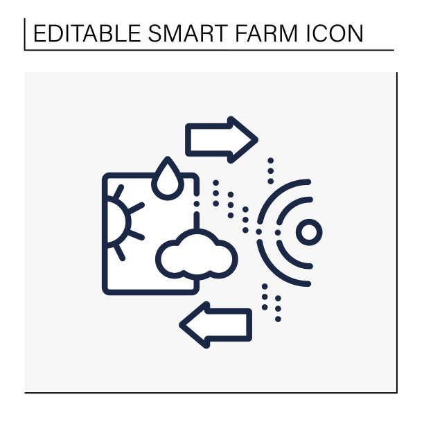 天气跟踪线图标图片下载